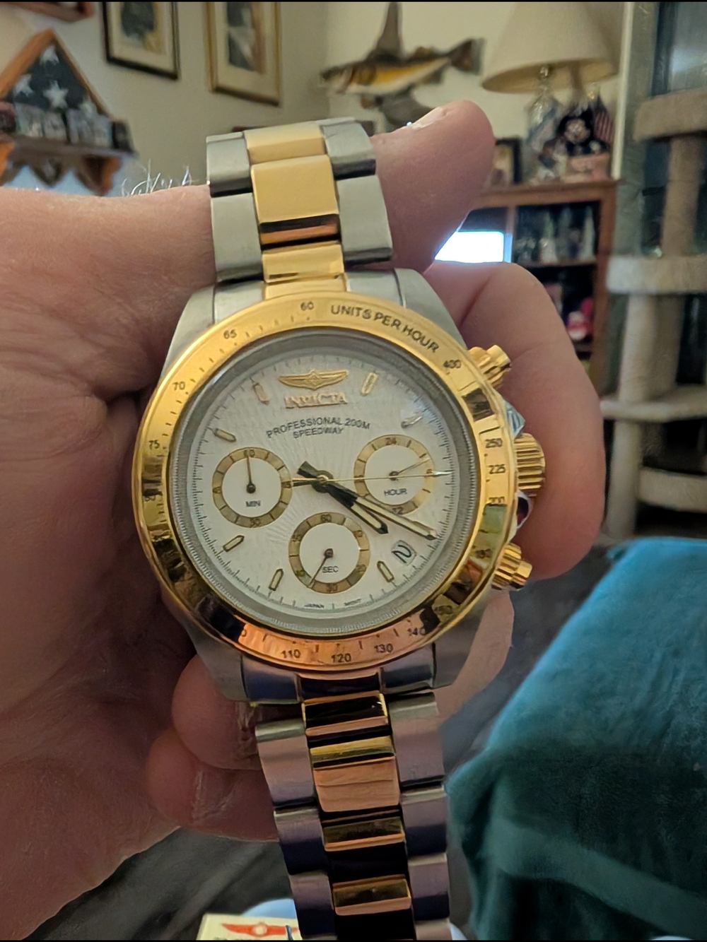 Invicta Speedway 200 M Brand New With Box, Paperwork And New Battery In It